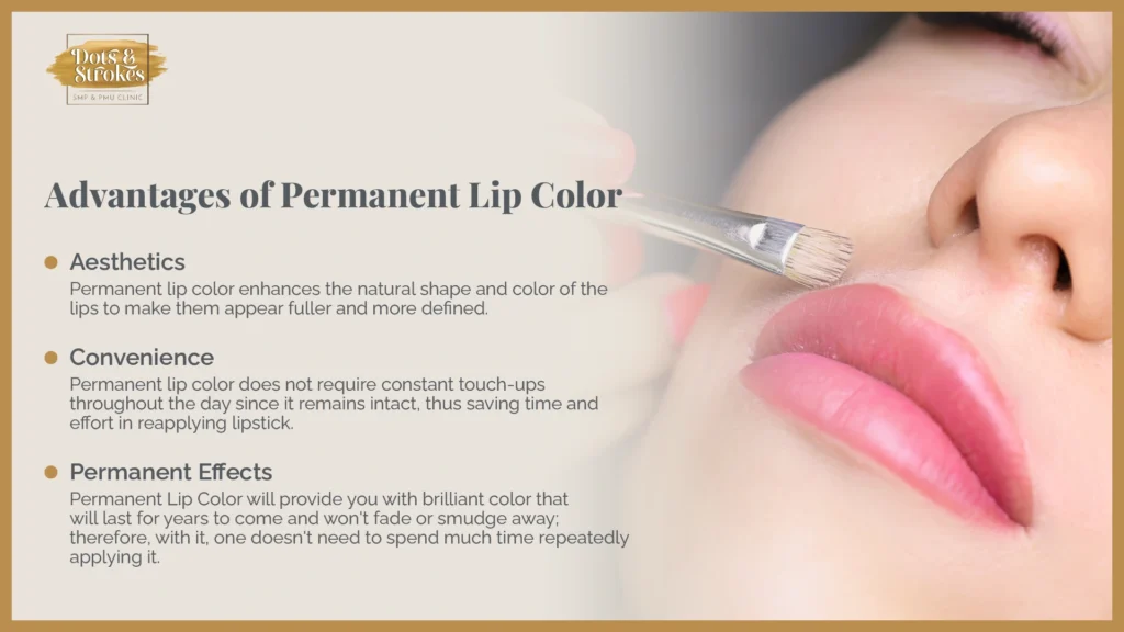 Advantages of Permanent Lip Color